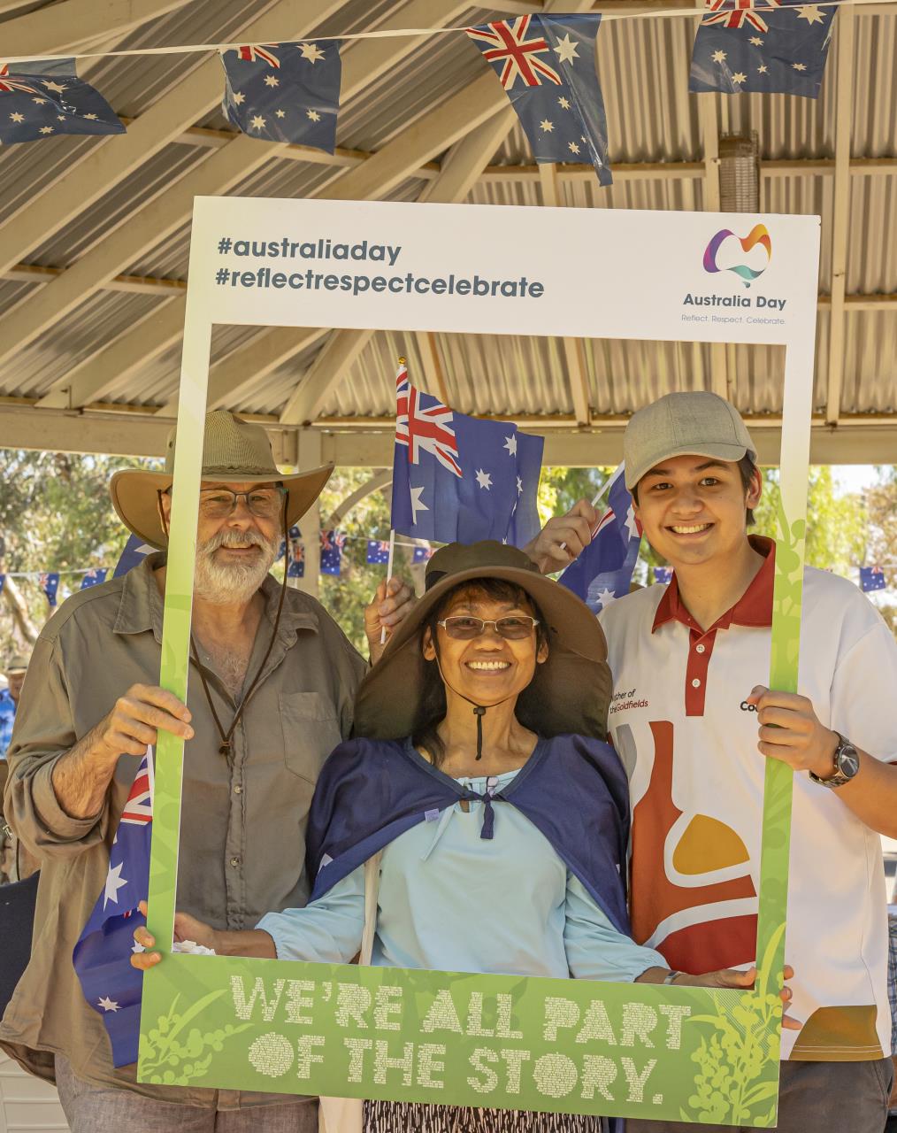 Australia Day In Coolgardie